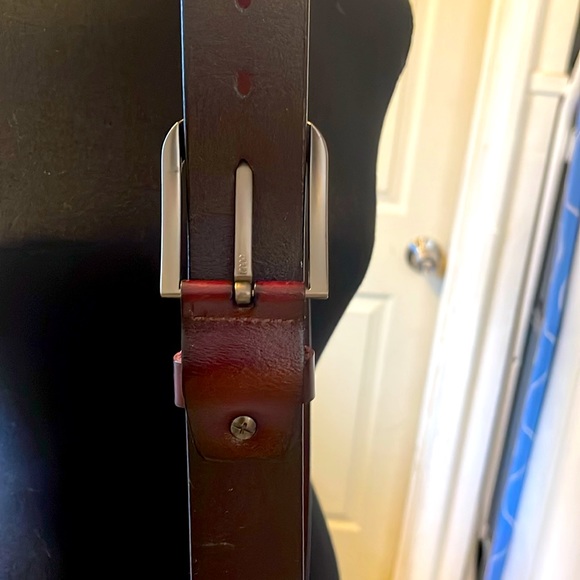 Belt, Great condition, 54 1/2 inches long in length, Silver buckle - Picture 4 of 5